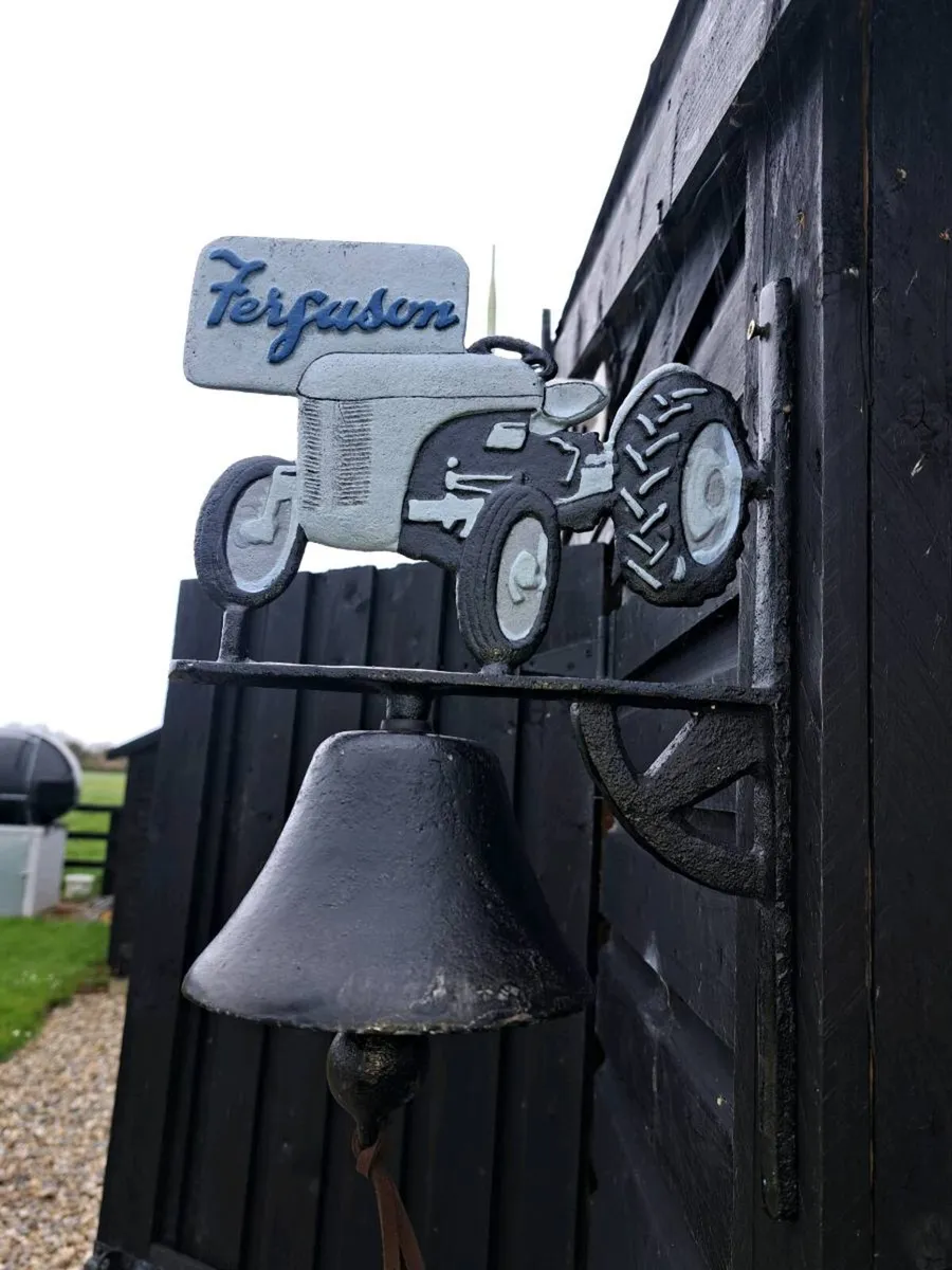 Ferguson  20 cast iron bell - Image 1