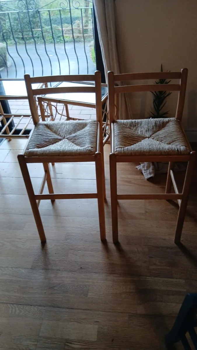 Two kitchen Stools - Image 1