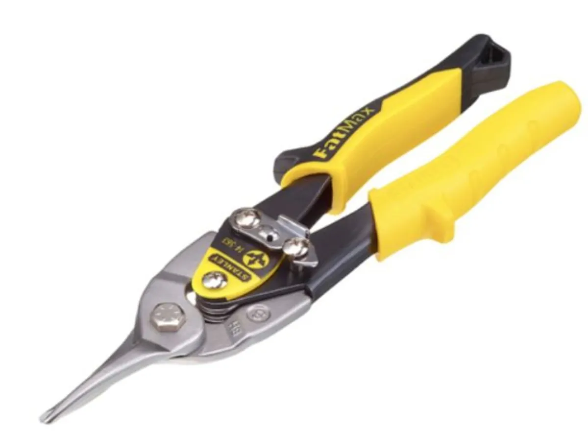 Stanley STA214563 Aviation Snip Straight Cut 250mm
