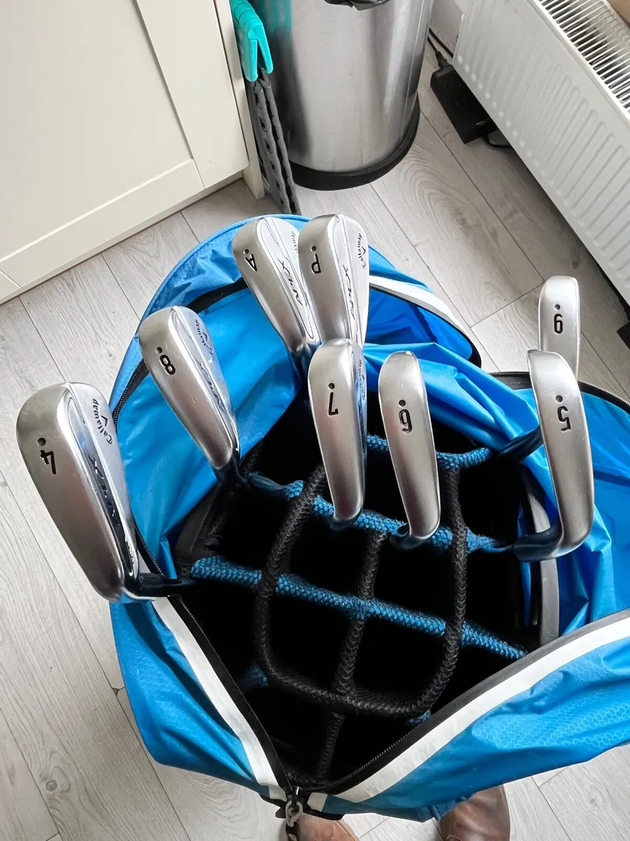 Golf Irons Left Handed + Bag - Image 2