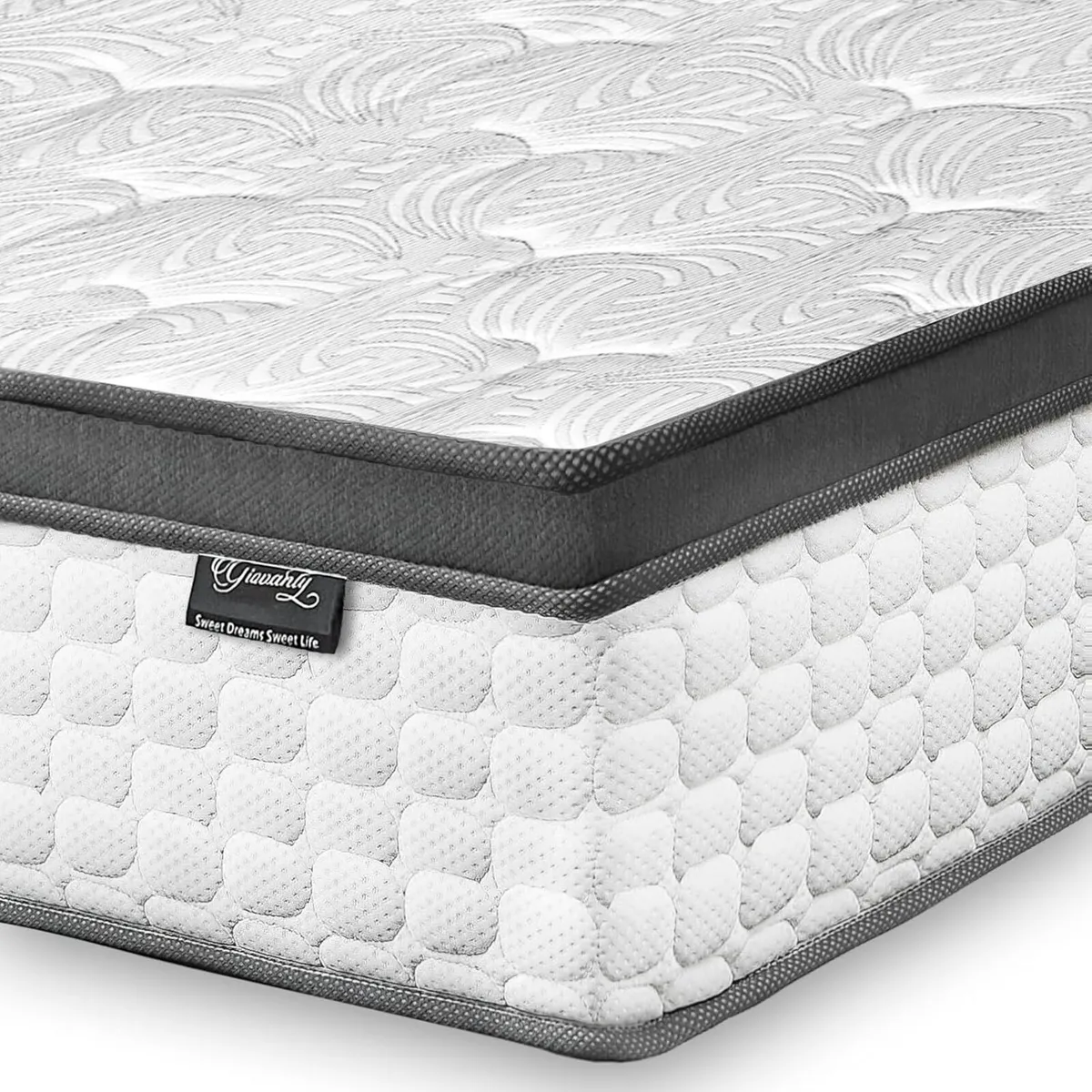 10 Inch Small Double Size Mattress Hybrid in a - Image 1
