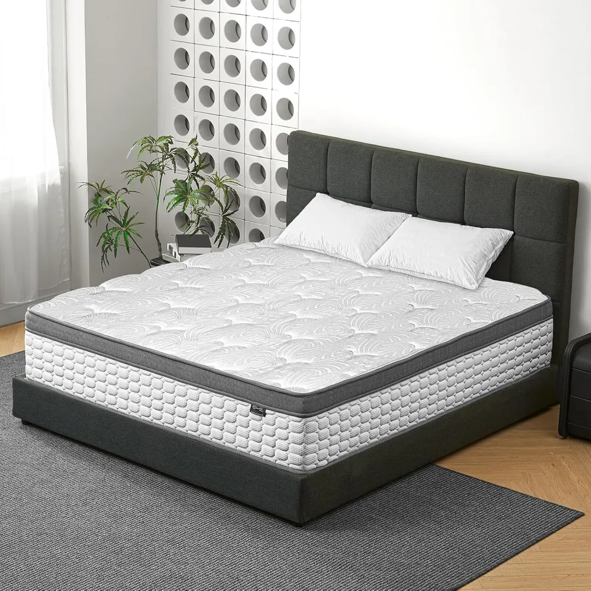 10 Inch Small Double Size Mattress Hybrid in a - Image 2