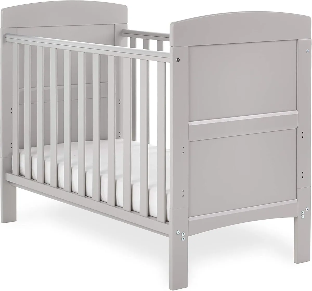Grace Mini Cot Bed – Warm Grey 120 x 60 cm - Image 3