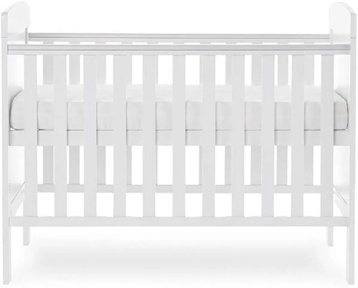 Grace Mini Cot Bed White - Image 4