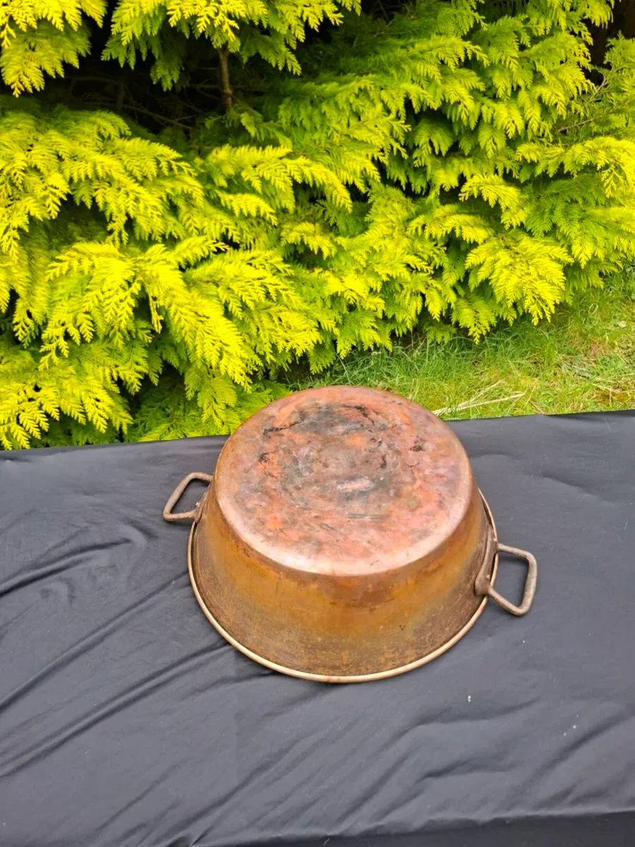 Copper jam pot postage possible - Image 2