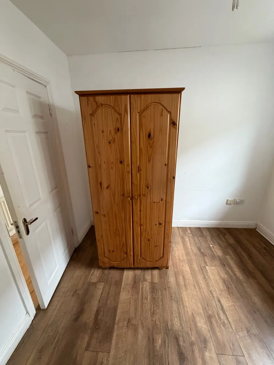Solid Pine Wardrobe - Image 1