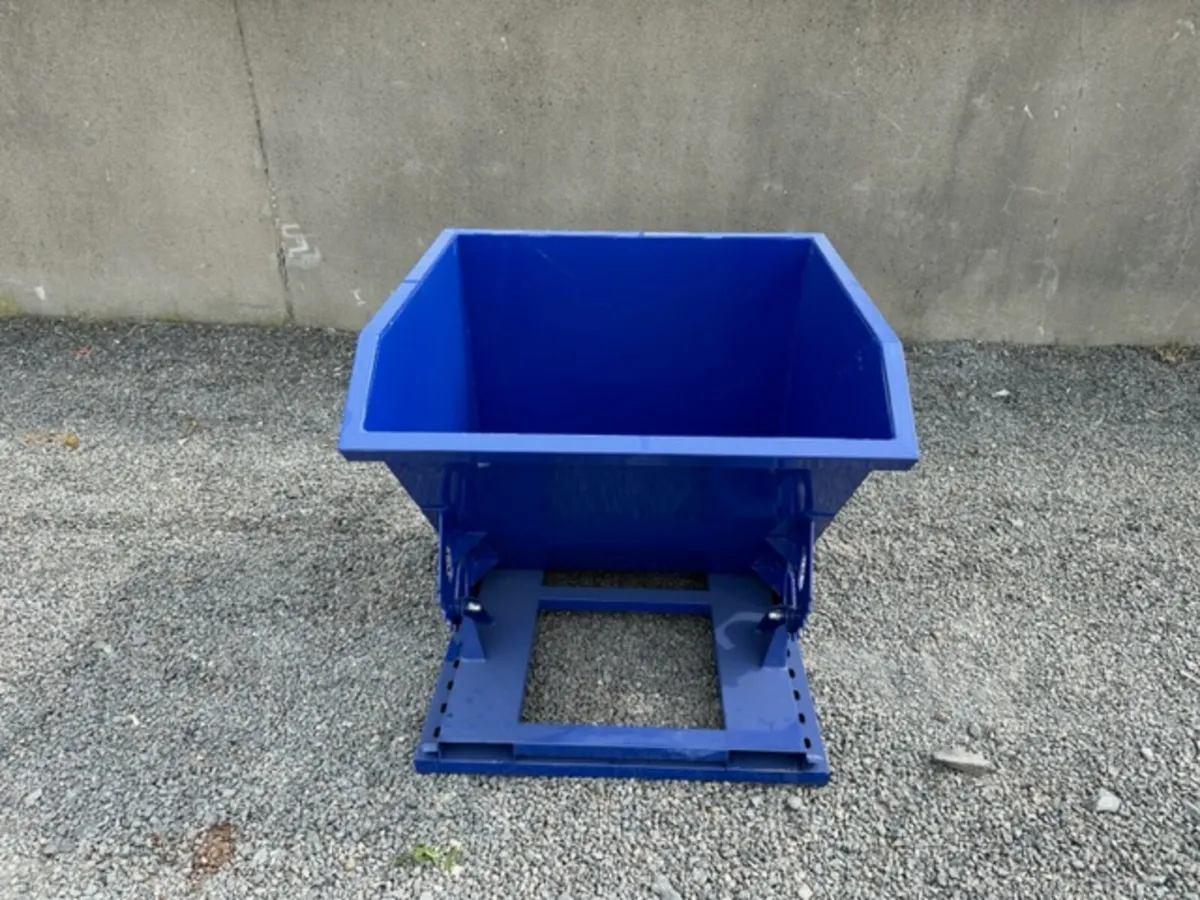 New 1CY Forklift Tipping Skip **Online Auction** - Image 4