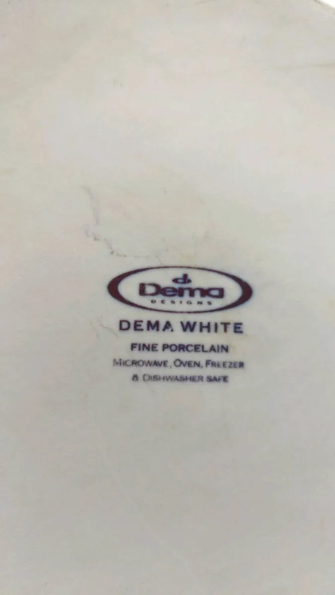 Bowl (Round white porcelain) - Image 2