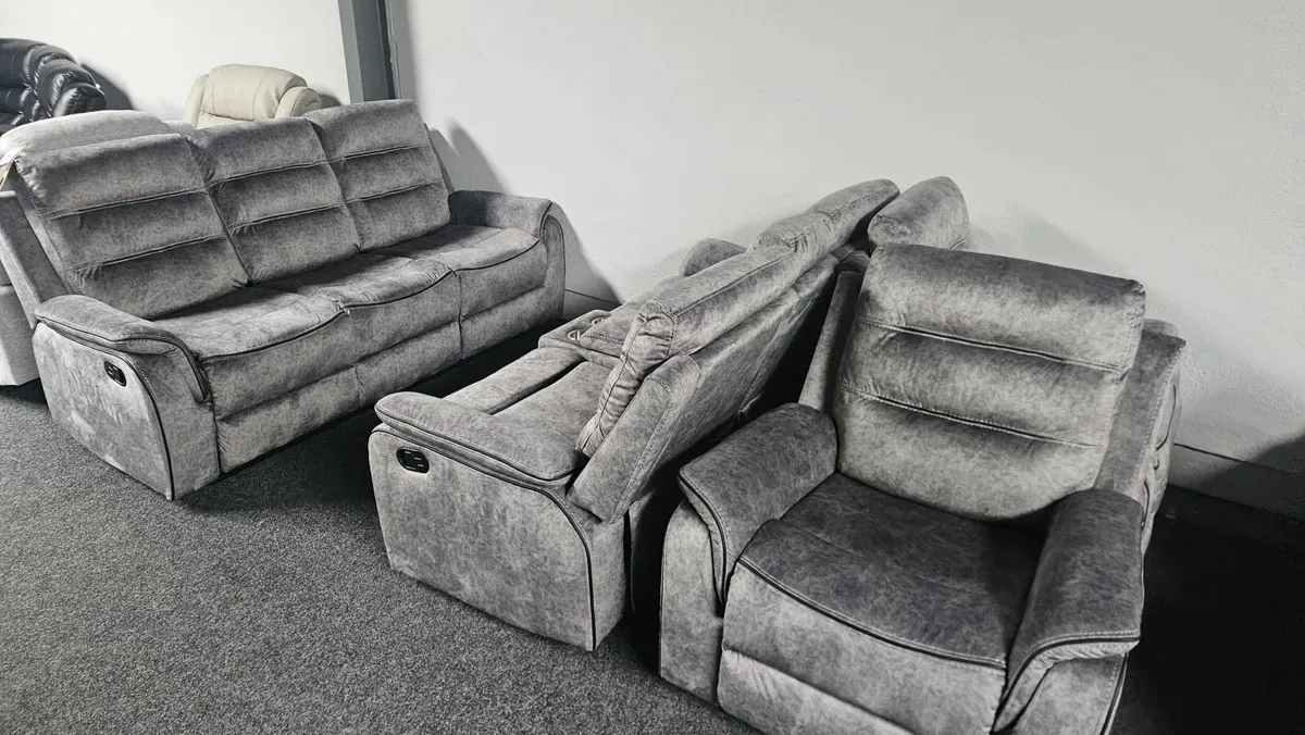NEW Living Room Sofa - Hamilton, Grey or Sand - Image 1