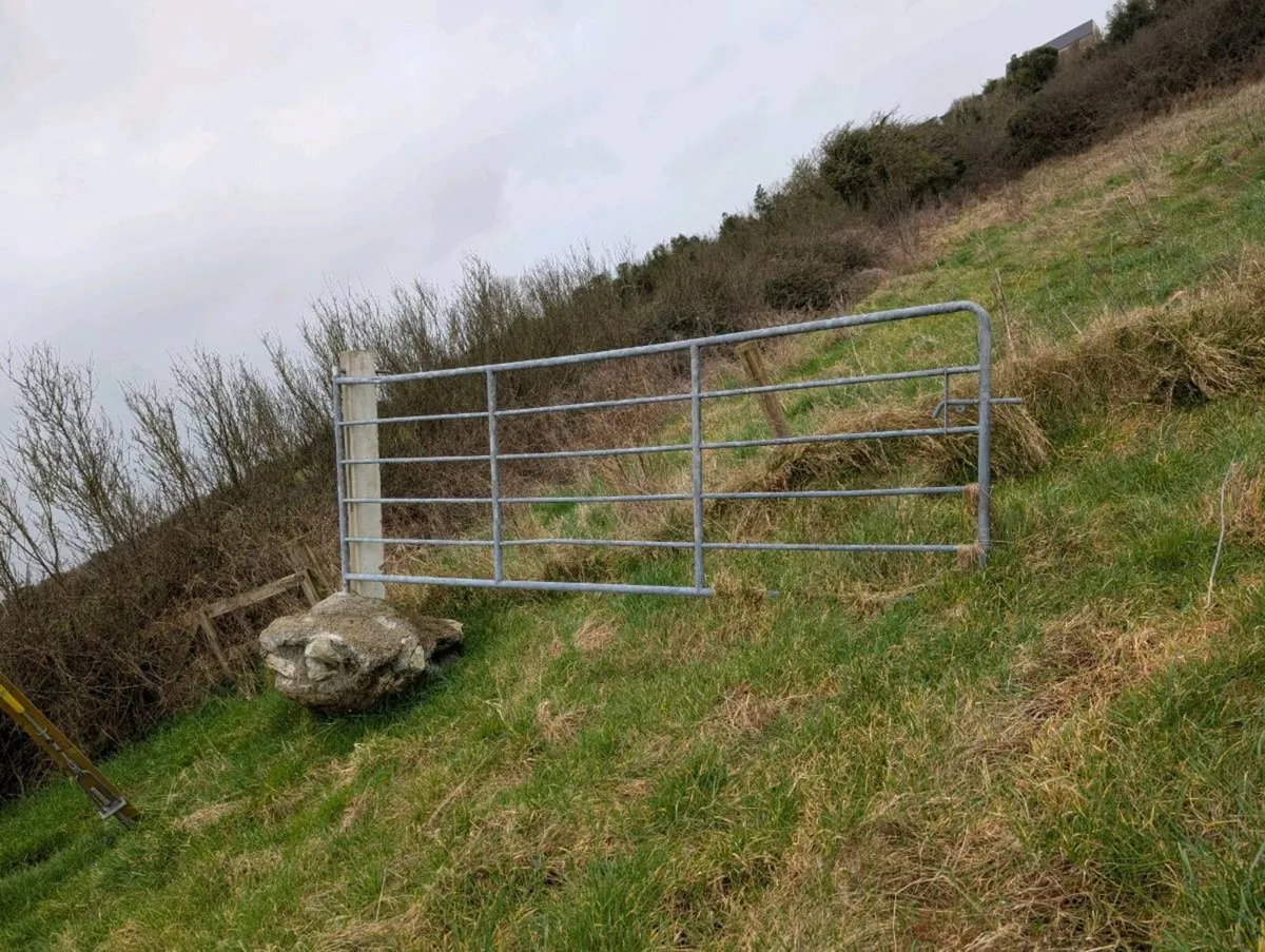 Aluminum Gate with Post - Image 2