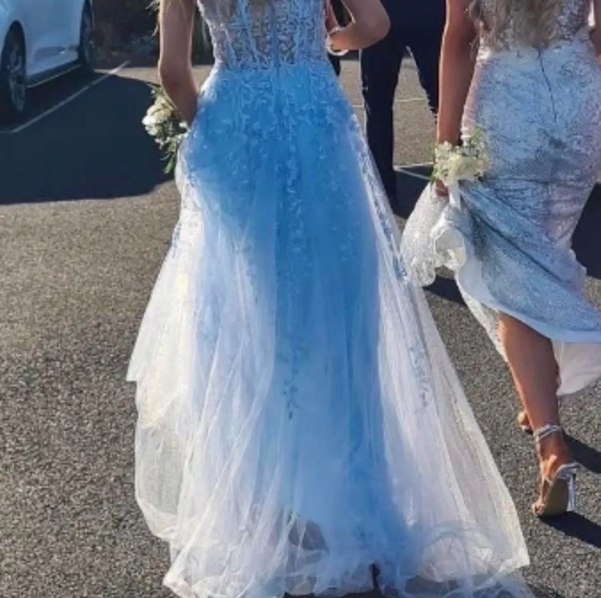 baby blue debs dress - Image 3