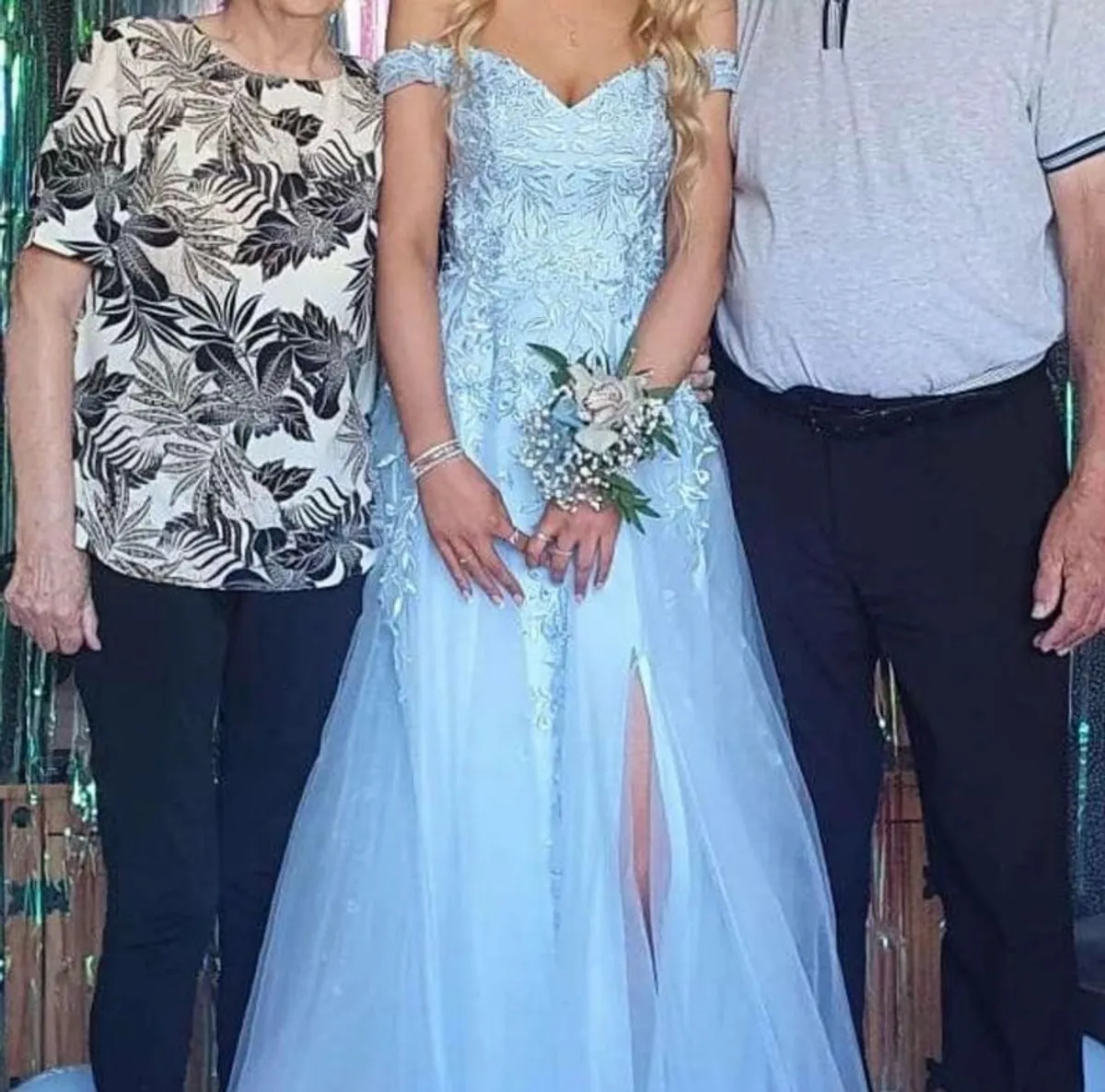 baby blue debs dress - Image 4