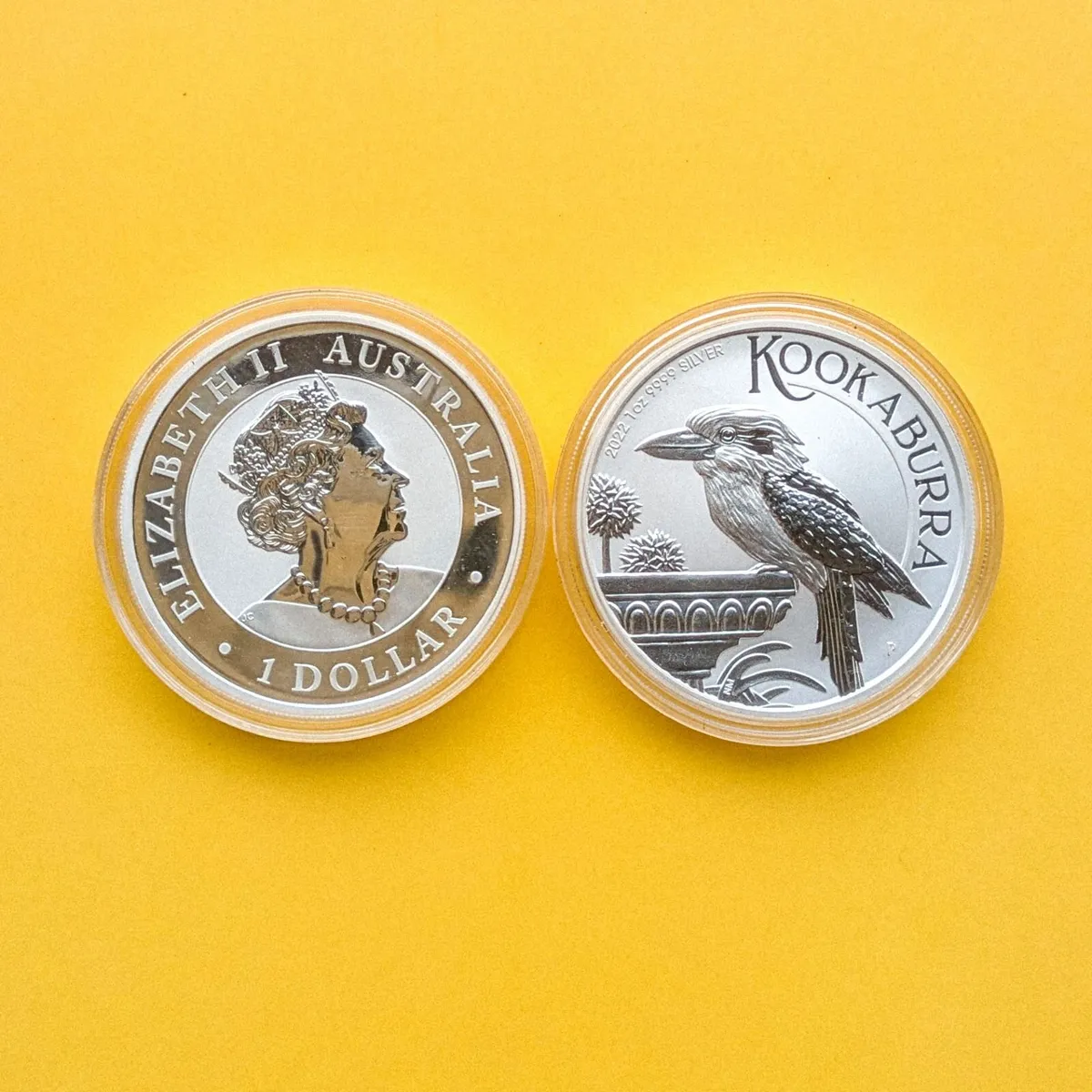 Australian Kookaburra (2022) silver bullion coins - Image 1