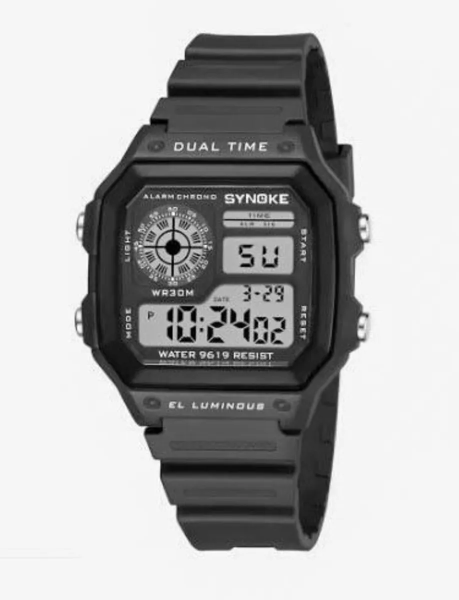 Black Digital Watch (brand New) - Image 1