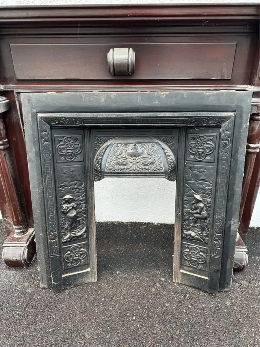 Cast iron fireplace - Image 2