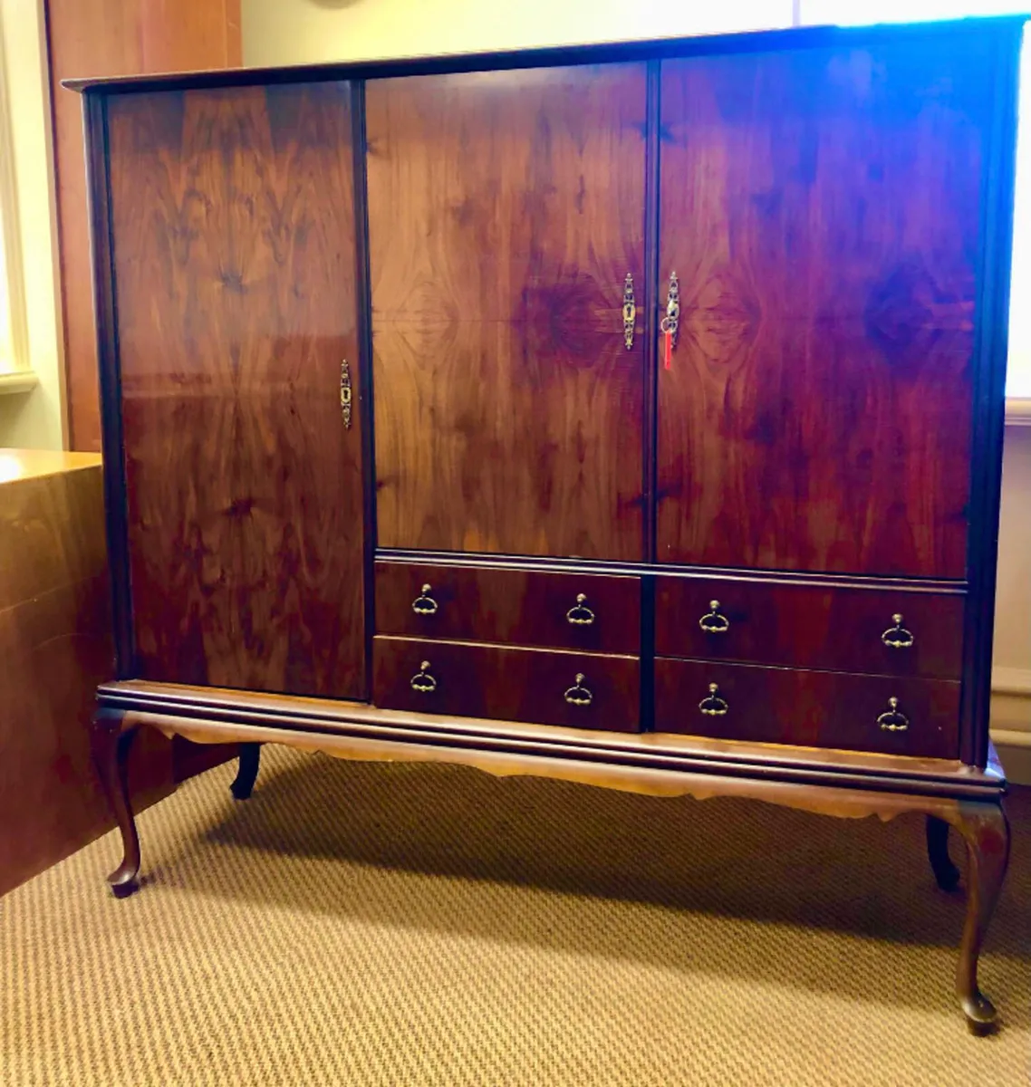 Antique Linen Cabinet - Image 1