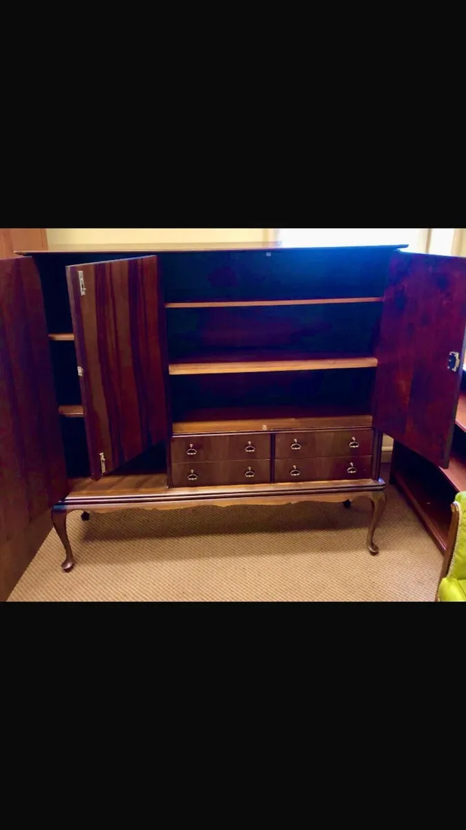 Antique Linen Cabinet - Image 2