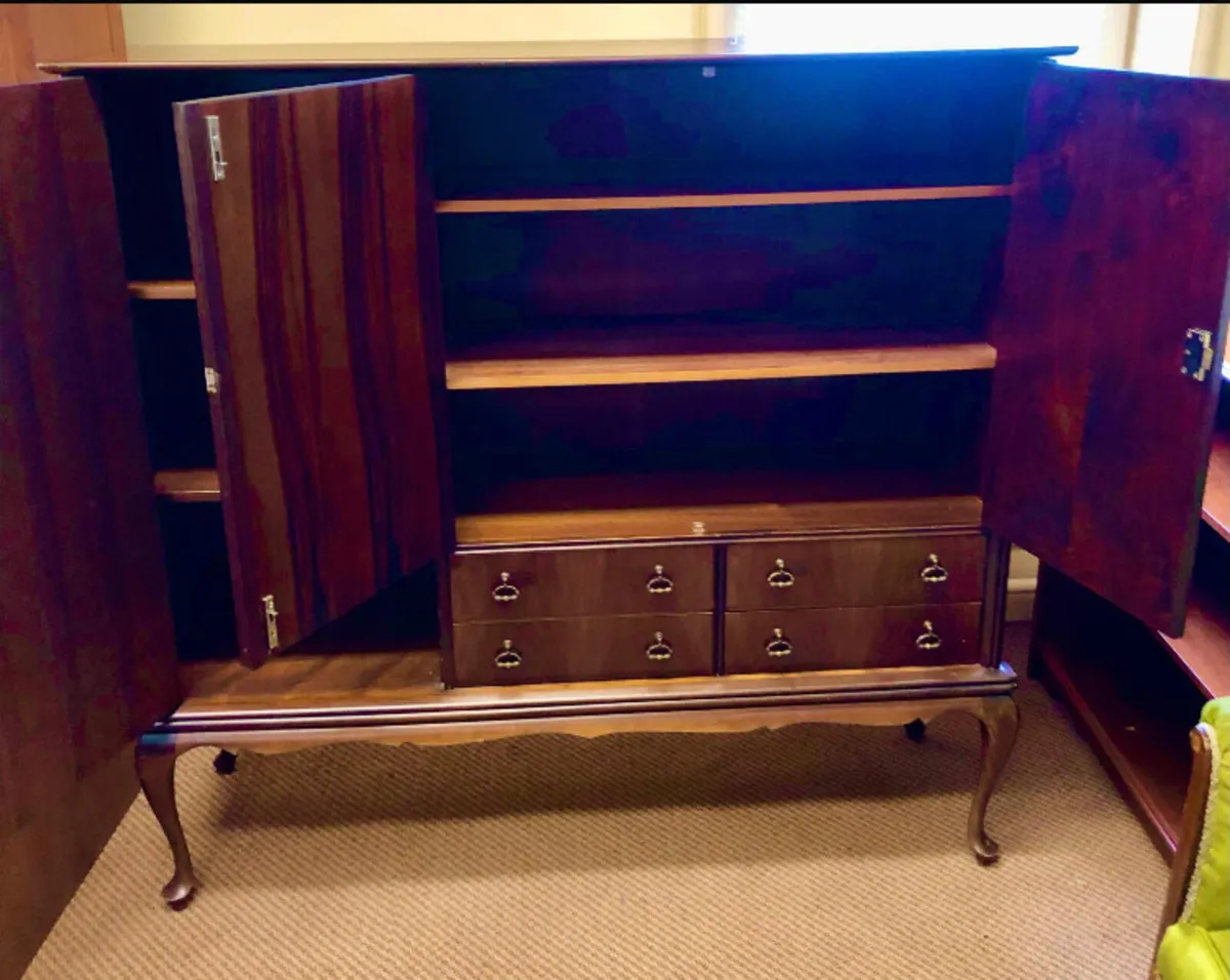 Antique Linen Cabinet - Image 3