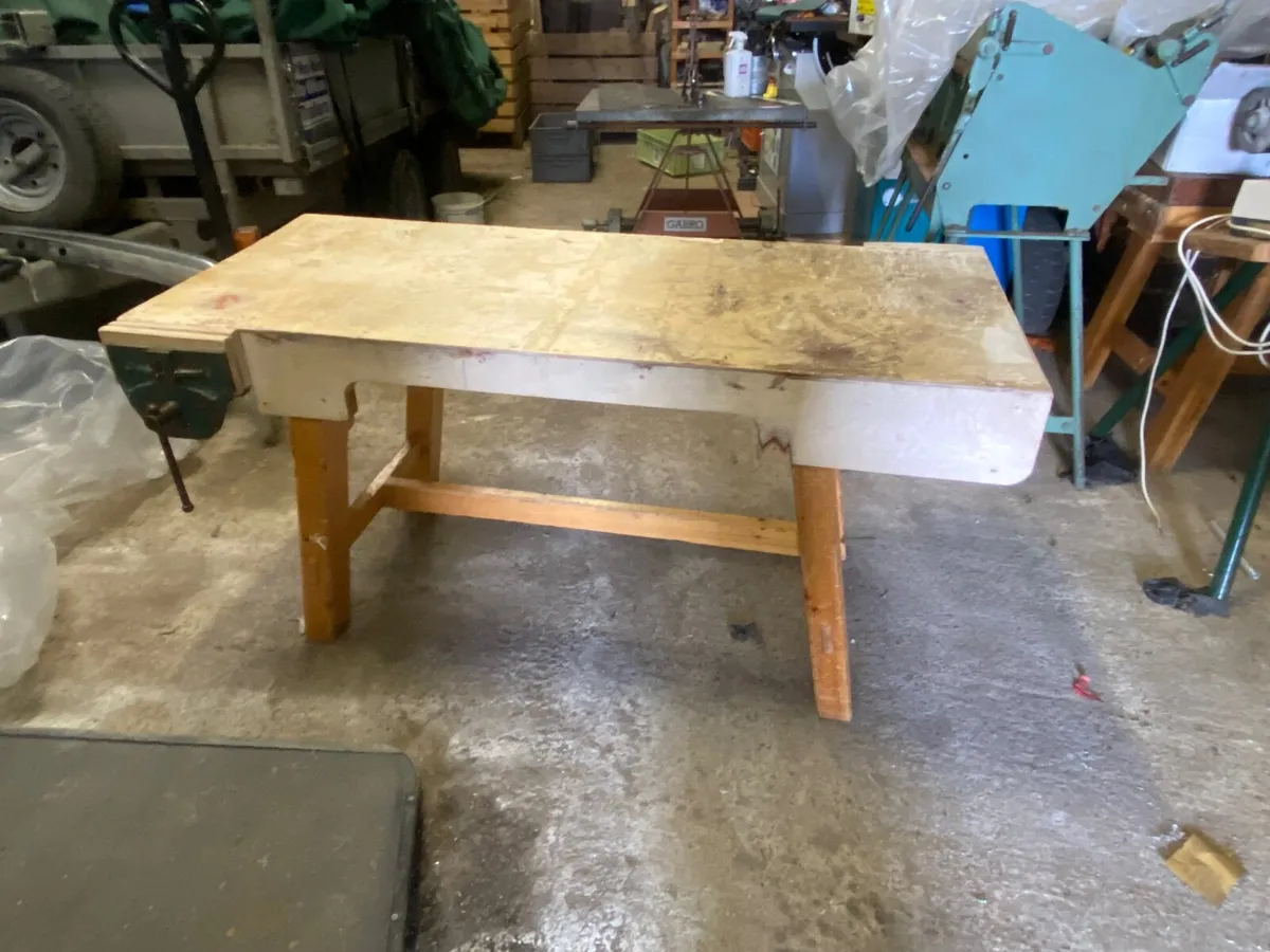 Woodwork Bench - Image 1
