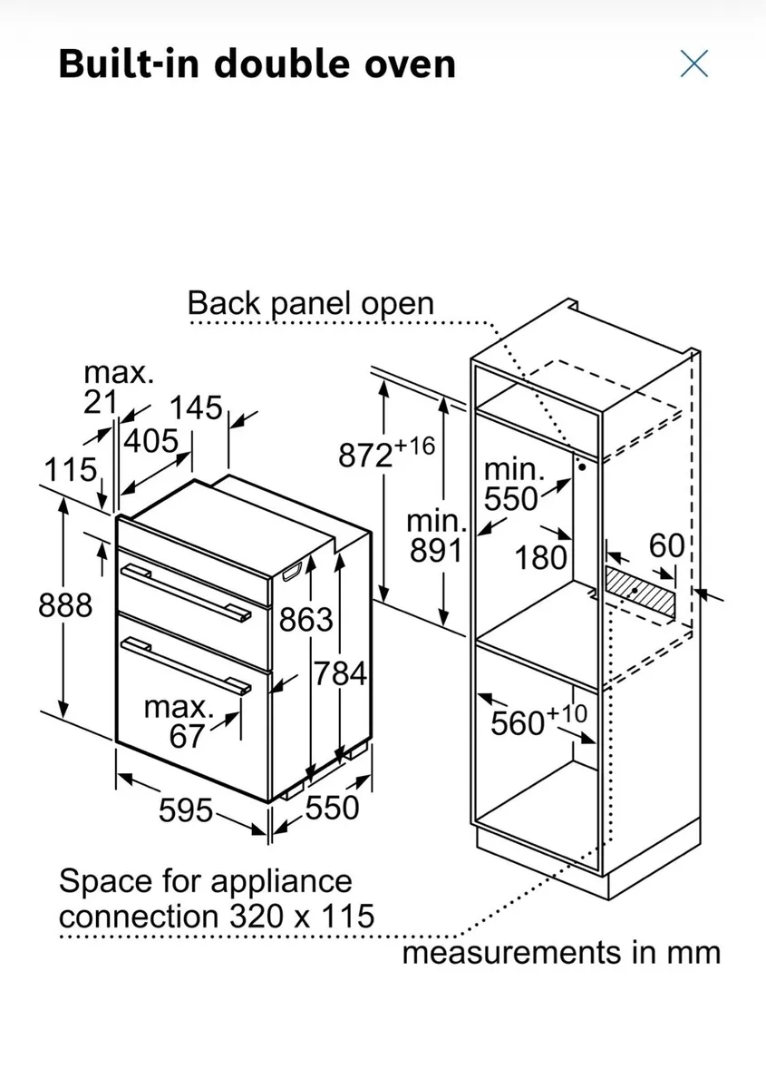 Bosch Double Oven - Image 4