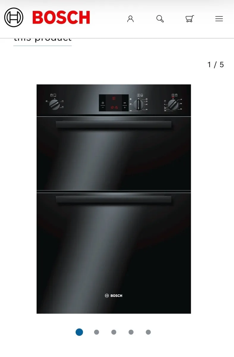 Bosch Double Oven - Image 2