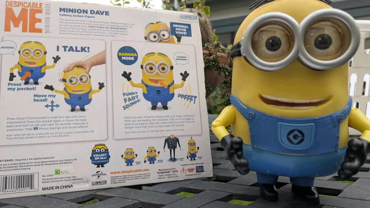 Minions (Laughing action figures) x 2 - Image 1