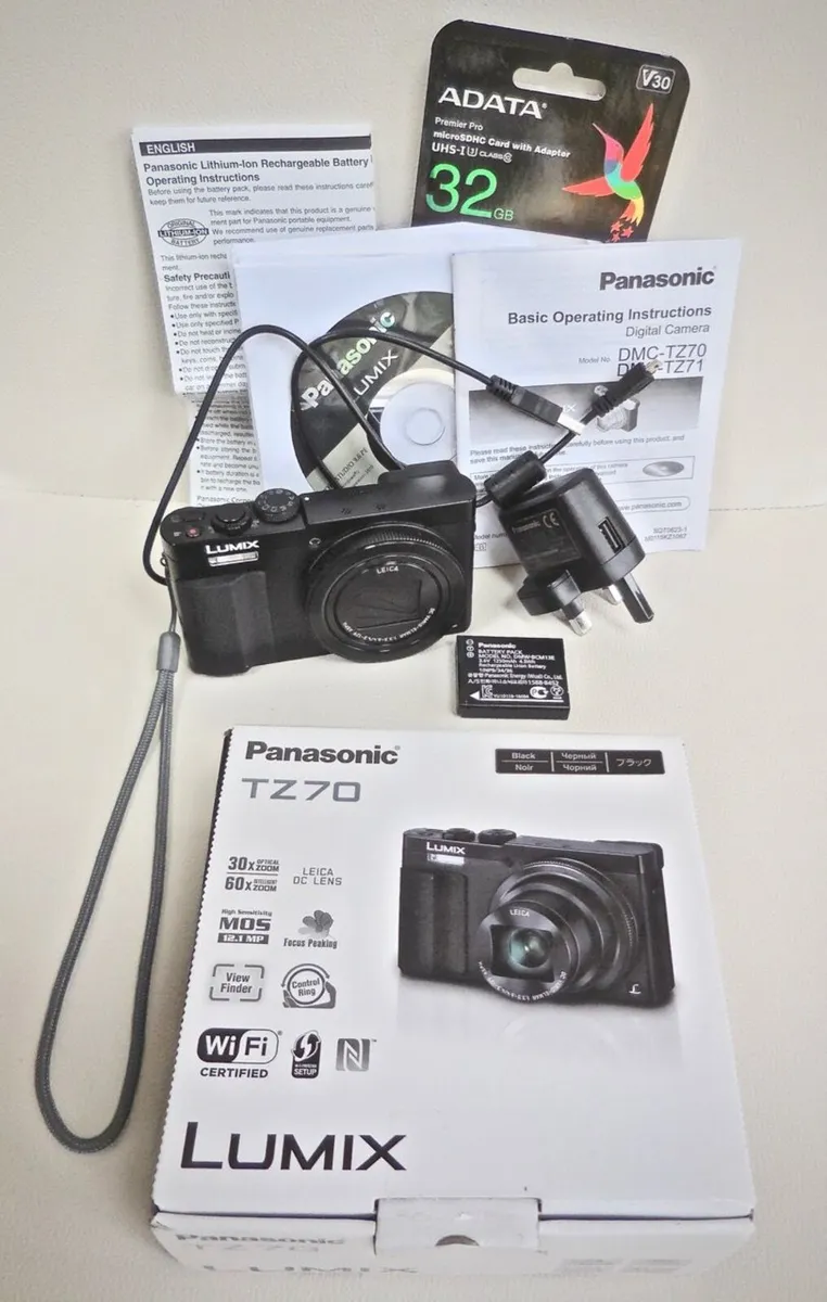 Panasonic Lumix DMC TZ70 superzoom compact camera - Image 1