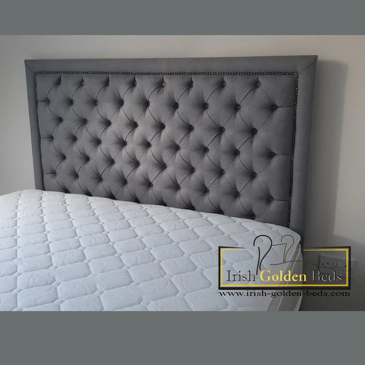 bed frame and headboard, free delivery - Image 2