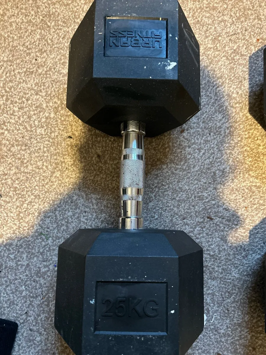 25kg dumbbells - Image 3