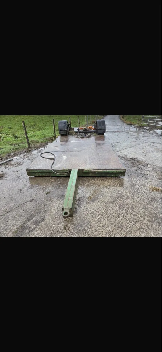 Trailer 14 ft,low loader,Hedgecutter,lots to clear - Image 2
