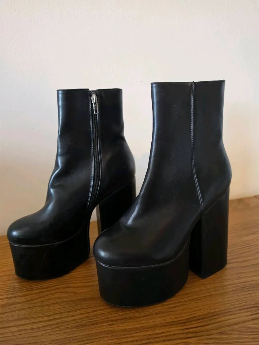 Lamoda platform ankle boots - Image 2