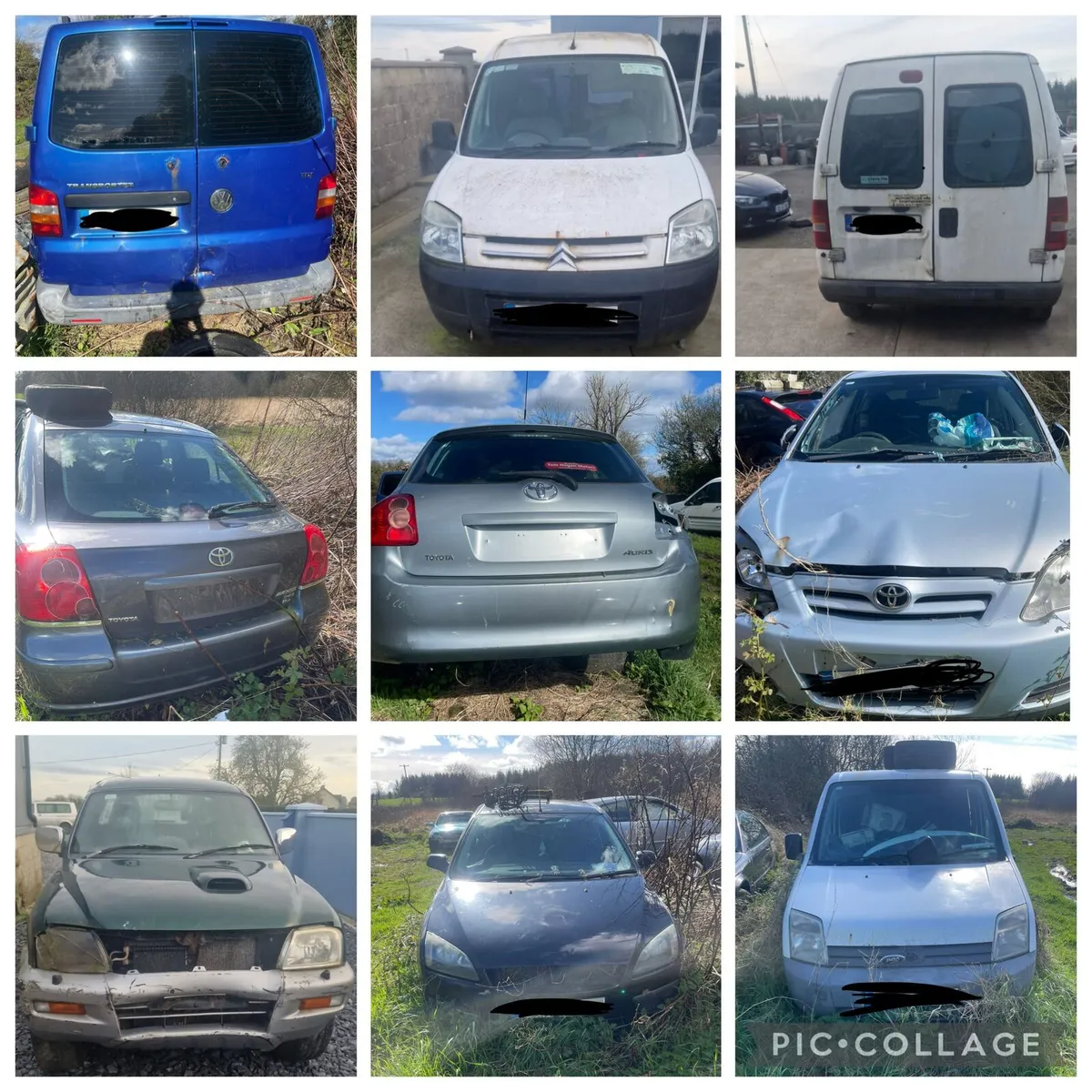 Vw Transporters & other cars for breaking