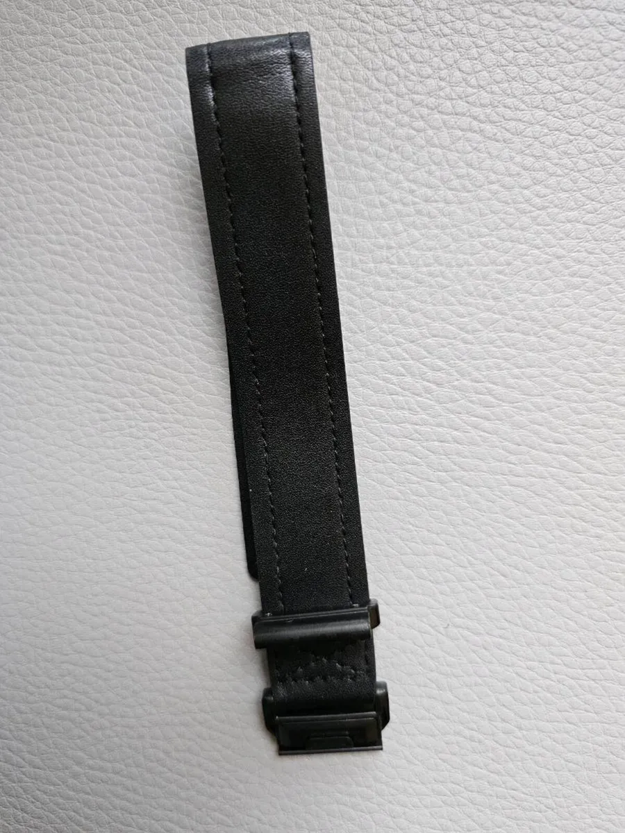 Garmin Fenix Brown Leather watch strap - Image 2