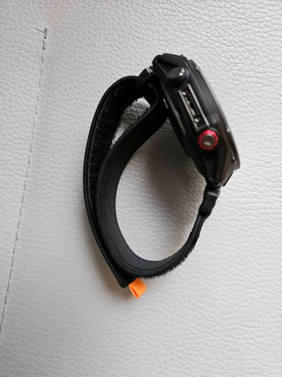 Garmin Fenix Brown Leather watch strap - Image 4