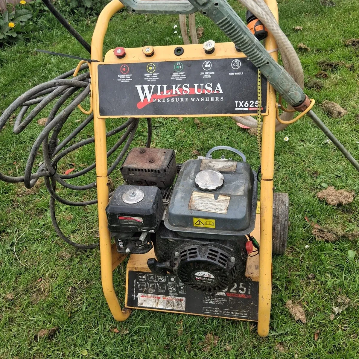 Wilks pressure washer.