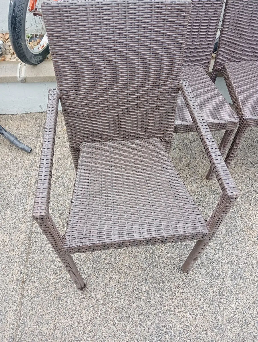 Rattan chairs - Image 1