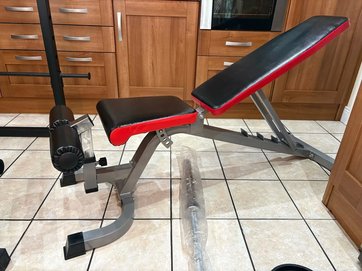 BEST GYM POWER RACK SET! FULL CABLE SYSTEM ALSO!!! - Image 4