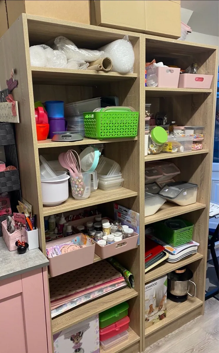 Handmade Shelving Units x3 - Image 2