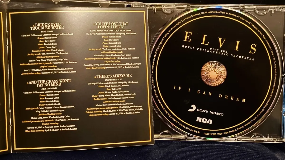 CD Elvis Presley - If I Can Dream - Image 3