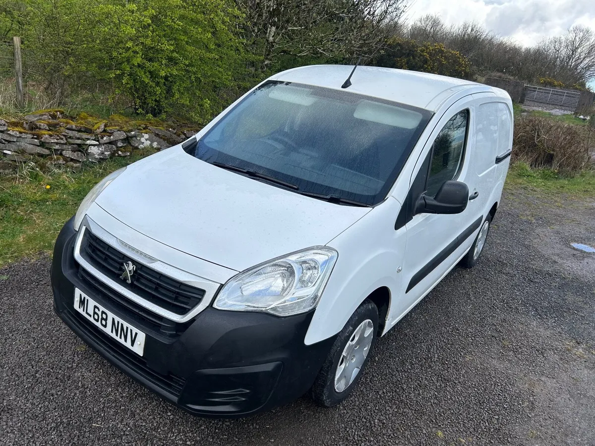 2018 Peugeot partner 1.6 hdi, professional, 92k, - Image 1
