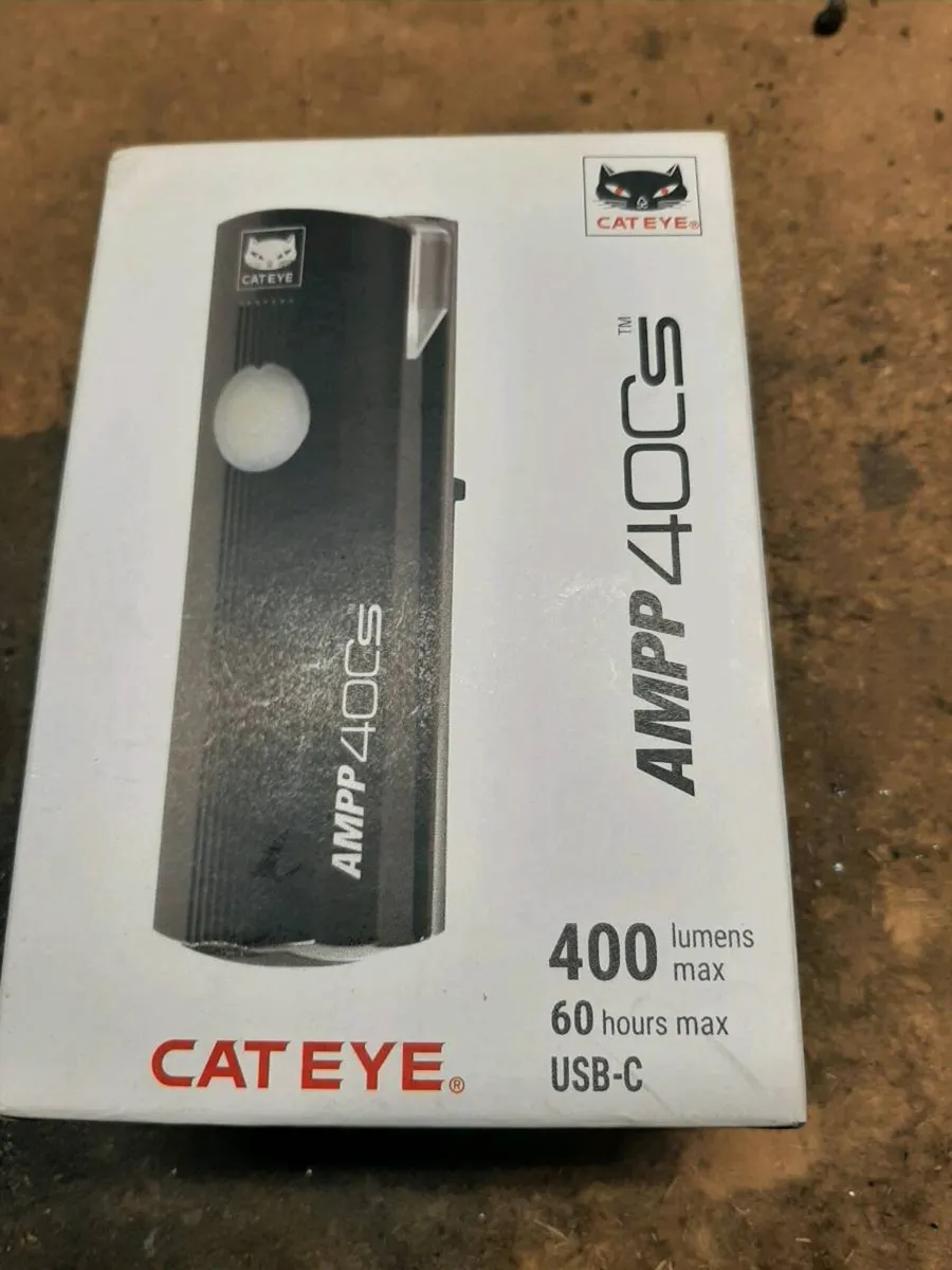 Cateye ampp 400s front light new - Image 2
