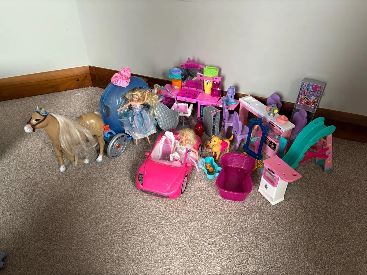 Barbie dolls and accessories - Image 1