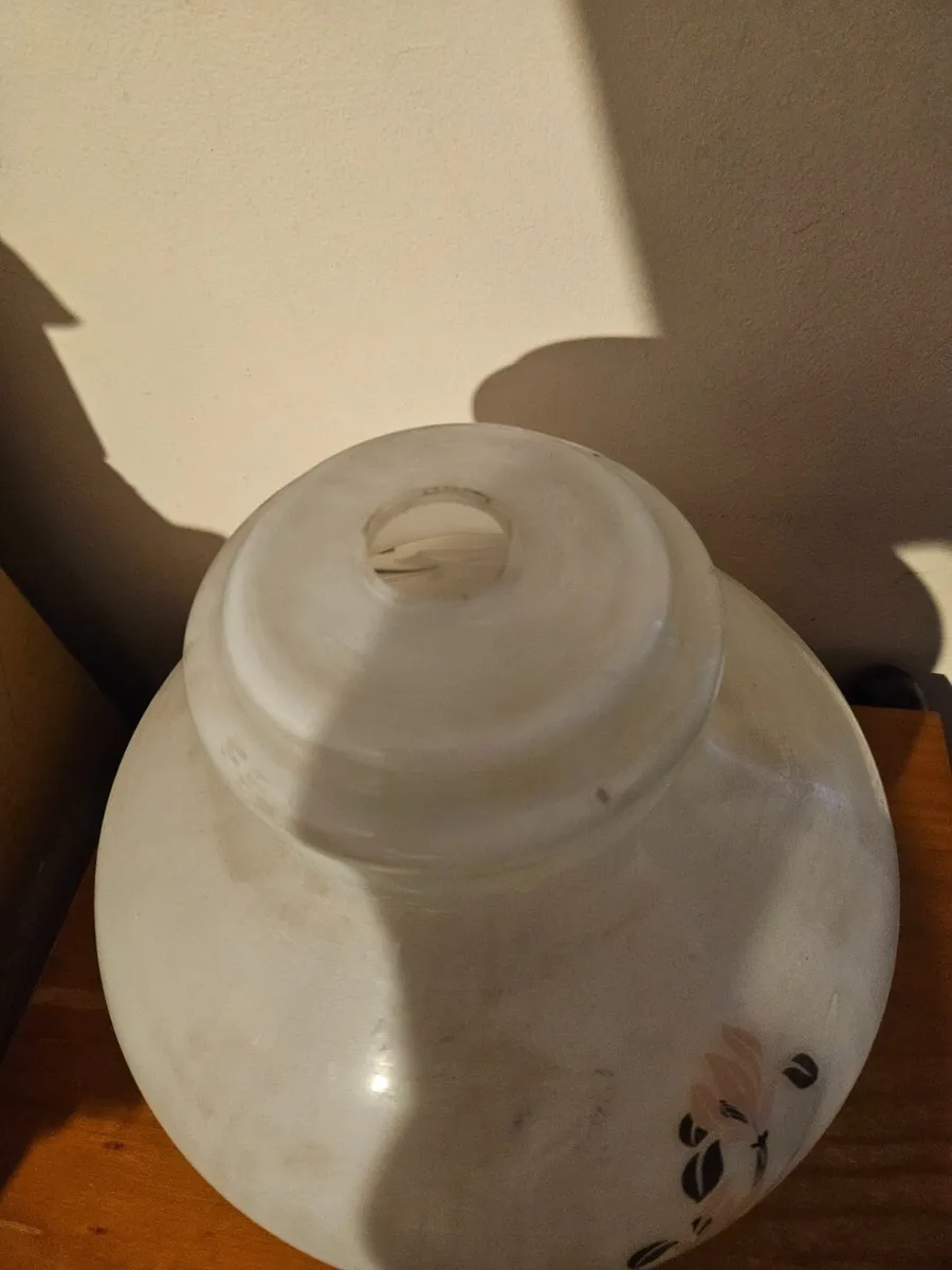 Vintage Retro Glass Light Shade - Image 2