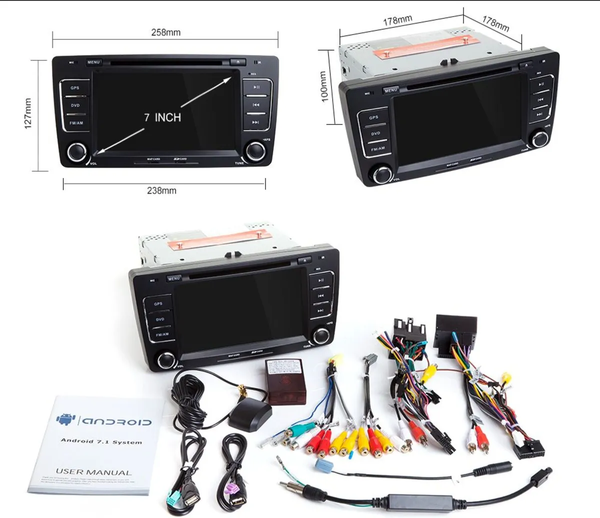 Android radio for Skoda Octavia Yeti - Image 1