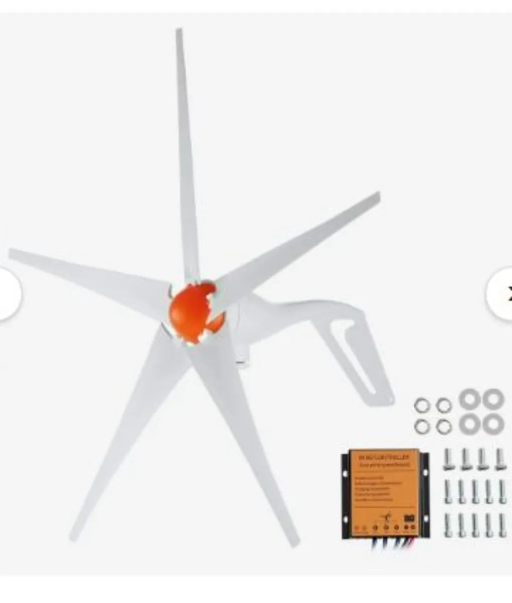 500W Wind Turbine Generator, 12V Wind - Image 1