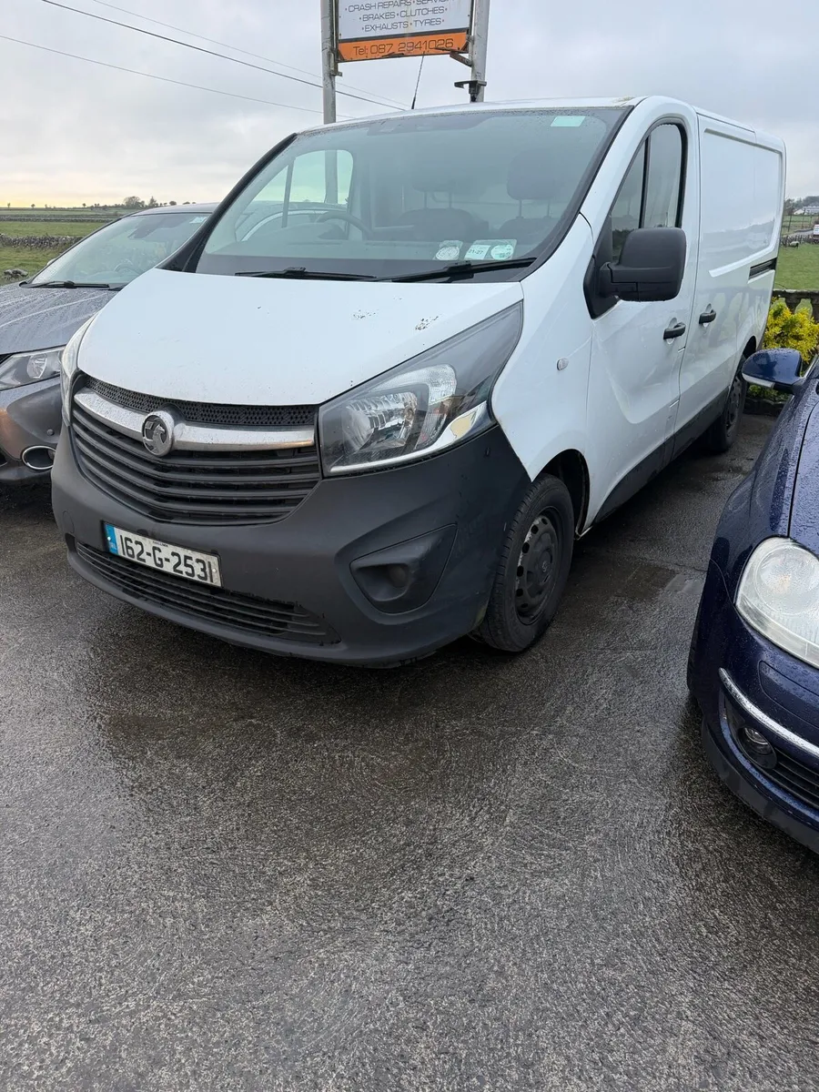 161 Opel Vivaro Doe&Taxed Read Add - Image 2