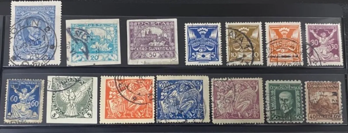 Czechoslovakia stamp lot - Image 2