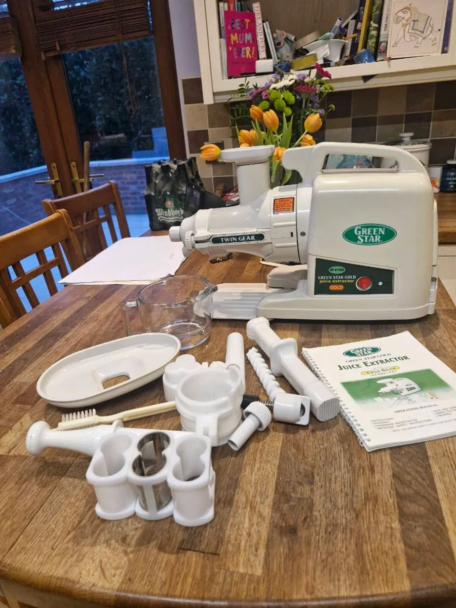 Cold press juicer extractor