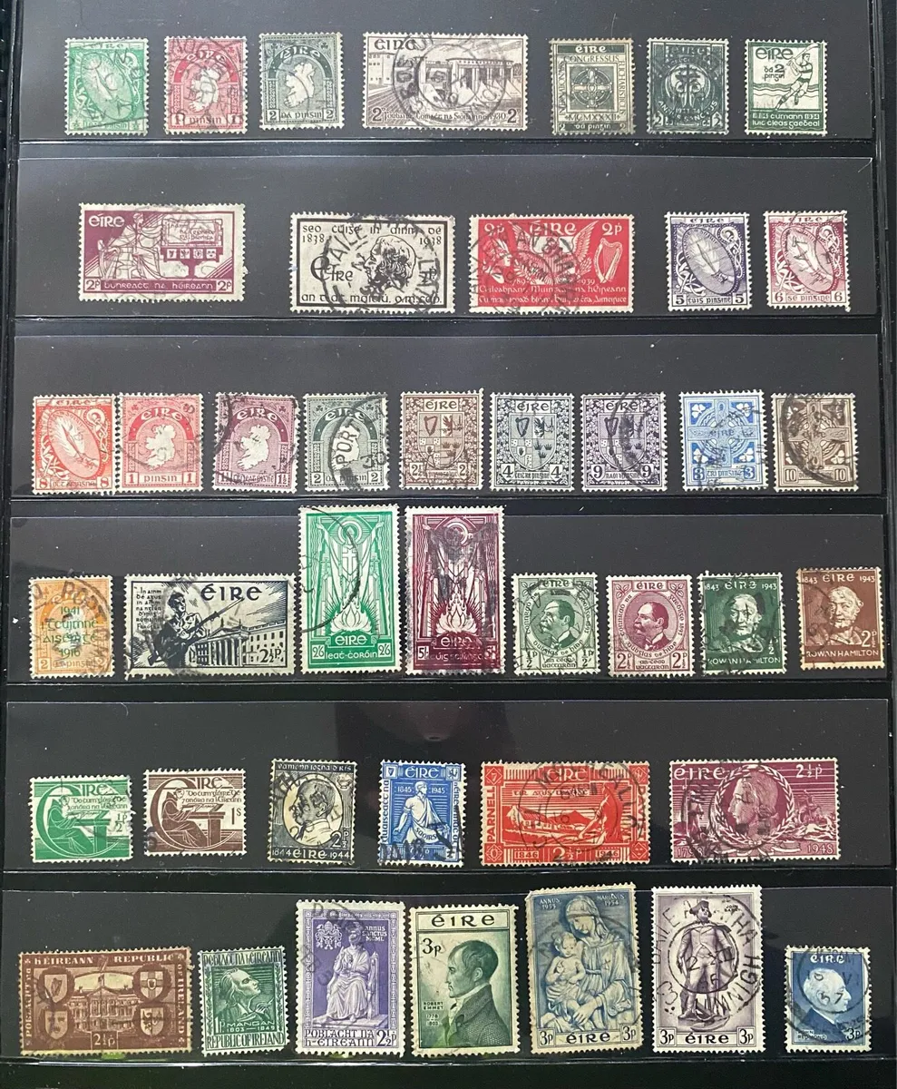 Ireland stamp lot