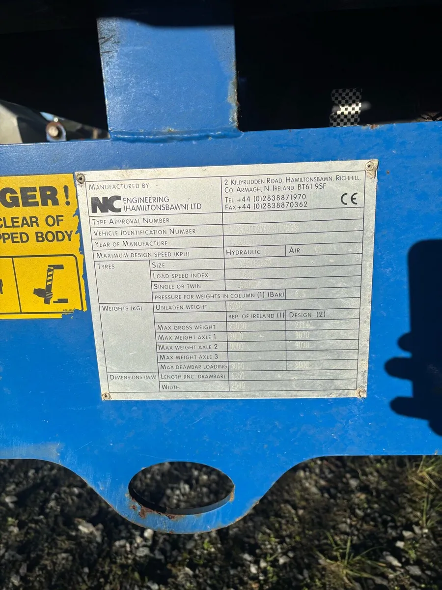 Nc Dumper Trailer 616 - Image 4